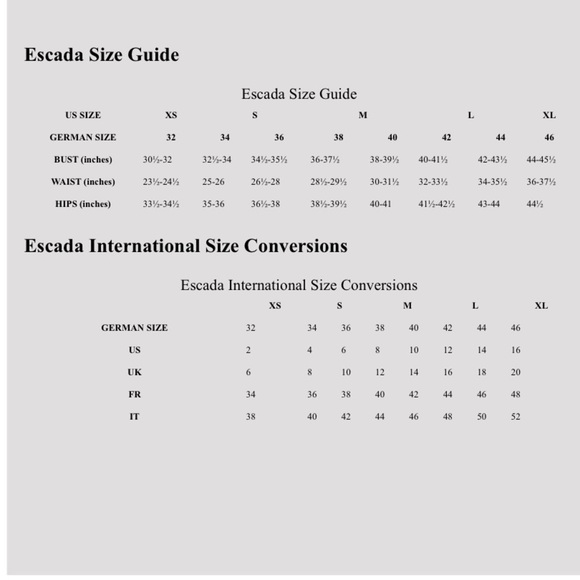 ESCADA BY MARGARETHA LEY Wool & Cashmere Blazer Jacket in Red Size Small or 6 - Picture 6 of 11